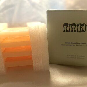 Ririku Coaster set - set of 4, new in box